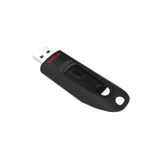 USB Atmintinė - SanDisk Ultra 256 GB, Juoda USB Atmintinė - SanDisk Ultra 256 GB, Juoda
