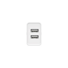 Charger - UNTIEK 2X USB-A 12W White Charger - UNTIEK 2X USB-A 12W White