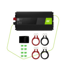 Maitinimo Adapteris - Green Cell INV21 6000 W Automatinis, Juodas Maitinimo Adapteris - Green Cell INV21 6000 W Automatinis, Juodas