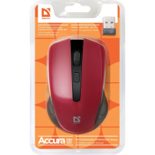 Computer Mouse - Defender MM-935 Wireless Optical 1600 DPI Ambidextrous