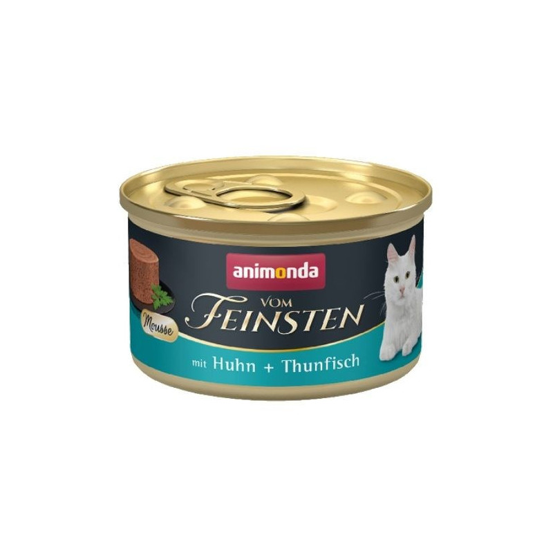 Wet Cat Food - Animonda Vom Feinsten Mousse Chicken Tuna 85 g