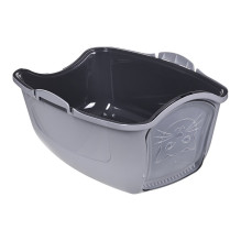Cat Litter Box - DIAMENTIQ BAILA 55.5 x 40 x 38.7 cm light gray / dark gray Cat Litter Box - DIAMENTIQ BAILA 55.5 x 40 x 38.7 cm light gray / dark gray