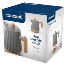 Electric Kettle - Concept RK0092 Ceramic 1.5 L Dark Grey Electric Kettle - Concept RK0092 Ceramic 1.5 L Dark Grey