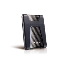 External Hard Drive - ADATA DashDrive Durable HD650 1000 GB Black External Hard Drive - ADATA DashDrive Durable HD650 1000 GB Black