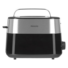 Skrudintuvas - Philips Daily Collection HD2516 / 90 830W, 2 Riekelių, Plati Anga, Metalas Skrudintuvas - Philips Daily Collection HD2516 / 90 830W, 2 Riekelių, Plati Anga, Metalas