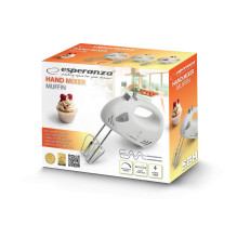 Hand Mixer - Esperanza EKM007WE 150 W Grey / White Hand Mixer - Esperanza EKM007WE 150 W Grey / White