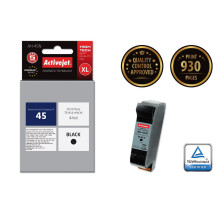 Printer Ink Cartridge - Activejet AH-45N Black