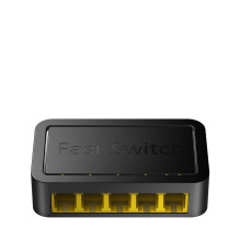 Switch - Cudy FS105D Fast Ethernet 5 Ports Black Switch - Cudy FS105D Fast Ethernet 5 Ports Black