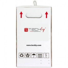 Tinklo Kabelis - Techly U / UTP Cat.6 CCA 305m Kietas Kabelis - Pilkas