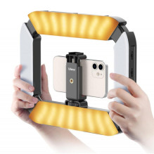 Ulanzi LED šviestuvas su išmaniojo telefono adapteriu U200 - WB (2500 K - 8500 K) Ulanzi LED šviestuvas su išmaniojo telefono adapteriu U200 - WB (2500 K - 8500 K)