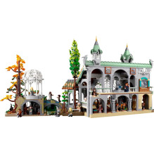 Konstruktorius - LEGO ICONS 10316 RIVENDELL Set (6167 dalys, 15 mini figūrų)