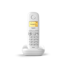 Belaidis Telefonas - Gigaset A270 ECO DECT, 80 Telefonų Sąrašas, 18h Pokalbių Laikas, Balta