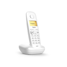 Belaidis Telefonas - Gigaset A270 ECO DECT, 80 Telefonų Sąrašas, 18h Pokalbių Laikas, Balta