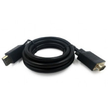 Video cable adapter - Gembird CCP-DPM-VGAM-6 1.8 m VGA to DisplayPort Black Video cable adapter - Gembird CCP-DPM-VGAM-6 1.8 m VGA to DisplayPort Black