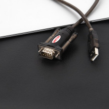 Serijinis Kabelis - Unitek Y-105 1,5 M USB A Tipo DB-9 Juodas Serijinis Kabelis - Unitek Y-105 1,5 M USB A Tipo DB-9 Juodas