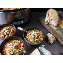 Lėtas virimo puodas - Crock-Pot CSC063X 7.5L 10 Asmenų Juoda / Pilka