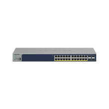Switch - NETGEAR GS728TPP Managed Gigabit Ethernet PoE Switch 24 Ports 4 SFP Gray Switch - NETGEAR GS728TPP Managed Gigabit Ethernet PoE Switch 24 Ports 4 SFP Gray