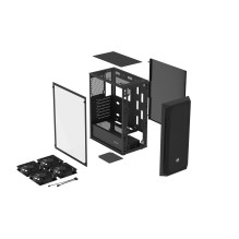 Kompiuterio Korpusas - FURY Shobo SH4F Midi Tower Juodas