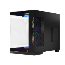 Computer Case - MODECOM Volcano Panorama APEX ARGB Midi Tower Gray