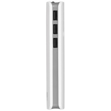 External Battery - Esperanza EMP106WE 8000 mAh 2 Output Ports Gray, White External Battery - Esperanza EMP106WE 8000 mAh 2 Output Ports Gray, White