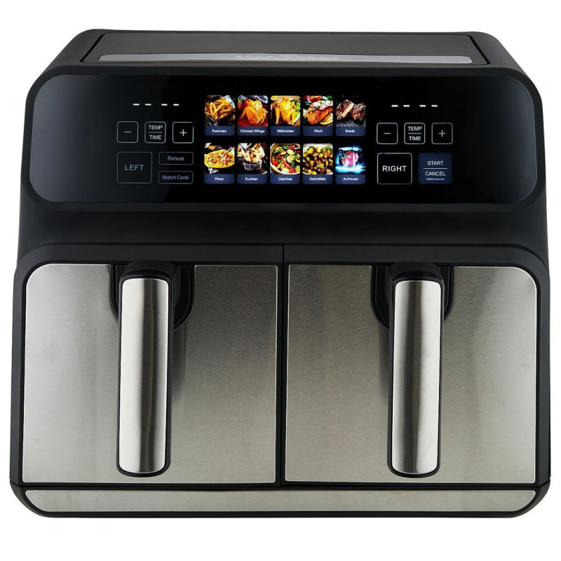 Hot Air Fryer - ProfiCook PC-FR 1287 H 8L Stainless Steel / Black