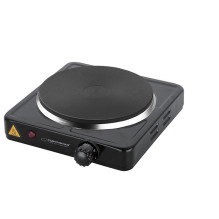 Hob - Esperanza EKH002K 1500W 185mm Closed Plate Black Hob - Esperanza EKH002K 1500W 185mm Closed Plate Black