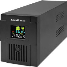 Nepertraukiamas Maitinimo Šaltinis (UPS) - Qoltec 53770 1,5 kVA 900 W 2 AC Išvestys Nepertraukiamas Maitinimo Šaltinis (UPS) - Qoltec 53770 1,5 kVA 900 W 2 AC Išvestys