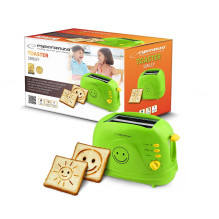 Toaster - Esperanza EKT003 750 W Green Toaster - Esperanza EKT003 750 W Green