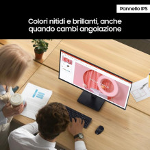 Monitorius - Samsung LS24D300GAUXEN 24" 1920x1080 100Hz Eye Saver Juodas Monitorius - Samsung LS24D300GAUXEN 24" 1920x1080 100Hz Eye Saver Juodas