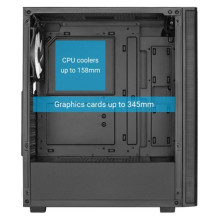 Kompiuterio Korpusas - Aerocool PGS Designer-G ATX RGB Juodas