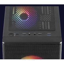 Computer Case - Aerocool PGS Designer-G ATX RGB Black