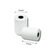 Terminis Ritinys - Qoltec 51895 57 x 30 , 55 g / m² , 10 vnt. , Be BPA Terminis Ritinys - Qoltec 51895 57 x 30 , 55 g / m² , 10 vnt. , Be BPA