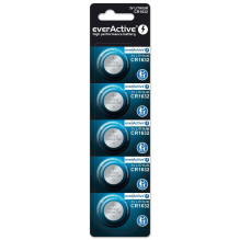 Lithium Batteries - everActive CR1632 5 pcs. Button / Coin Lithium Batteries - everActive CR1632 5 pcs. Button / Coin