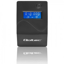 Nepertraukiamas Maitinimo Šaltinis (UPS) - Qoltec Monolith 0.45 kVA 240 W Dvigubos Konversijos 2 AC Išėjimai Nepertraukiamas Maitinimo Šaltinis (UPS) - Qoltec Monolith 0.45 kVA 240 W Dvigubos Konversijos 2 AC Išėjimai