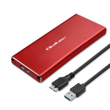 M.2 SSD Korpusas - Qoltec 51831 2TB Raudonas