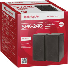 Garso Kolonėlė - Defender SPK-240 6W Laidinis Juodas Garso Kolonėlė - Defender SPK-240 6W Laidinis Juodas