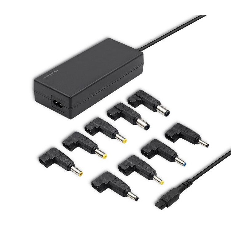 Maitinimo Adapteris - Qoltec 50012 90W Universalus su 9 Kištukais
