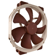 Kompiuterio Korpuso Ventiliatorius - Noctua NOC-NF-A15-PWM 14cm 1200 RPM 115.5 m³ / h Bežinė, Ruda