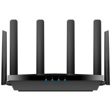 Belaidis Maršrutizatorius - Cudy P5 Gigabit Ethernet Dual-band 5G 2402 Mbit / s 6 Antenų 4 LAN Prievadai Juodas Belaidis Maršrutizatorius - Cudy P5 Gigabit Ethernet Dual-band 5G 2402 Mbit / s 6 Antenų 4 LAN Prievadai Juodas