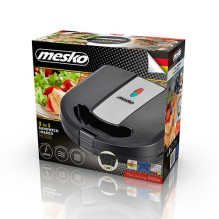 Sandwich maker - Mesko MS 3045 1000 W Black