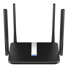 Wireless Router - Cudy LT500 Dual-Band 4G Fast Ethernet Black Wireless Router - Cudy LT500 Dual-Band 4G Fast Ethernet Black