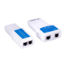 Network Tester - Lanberg NT-0402 PoE Blue / White Network Tester - Lanberg NT-0402 PoE Blue / White