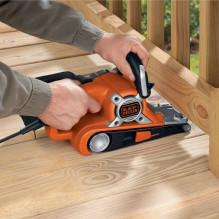 Sander - Black Decker KA88 720W Belt Sander with Dust Collection Orange