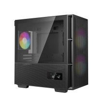 Computer Case - DeepCool CH360 DIGITAL Micro Tower Black