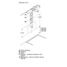 Hood - Bosch Serie 6 DWK65DK20 Wall Mounted 430 m³/h White Hood - Bosch Serie 6 DWK65DK20 Wall Mounted 430 m³/h White