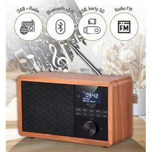 Portable Radio Receiver - Adler AD 1184 Digital, Black