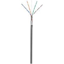 Network cable - Techly Cat5e F / UTP 305m CCA Outdoor Black Network cable - Techly Cat5e F / UTP 305m CCA Outdoor Black