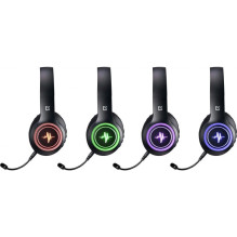 Belaidės Ausinės - Bluetooth Freemotion B571 LED Juodos