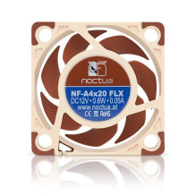 Computer Case Fan - Noctua NF-A4x20 FLX 4 cm Brown Computer Case Fan - Noctua NF-A4x20 FLX 4 cm Brown
