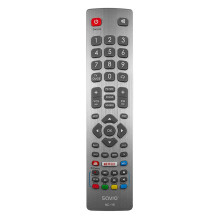 Remote Control - SAVIO RC-19 Universal Sharp TV 47 Buttons 10m Range Gray